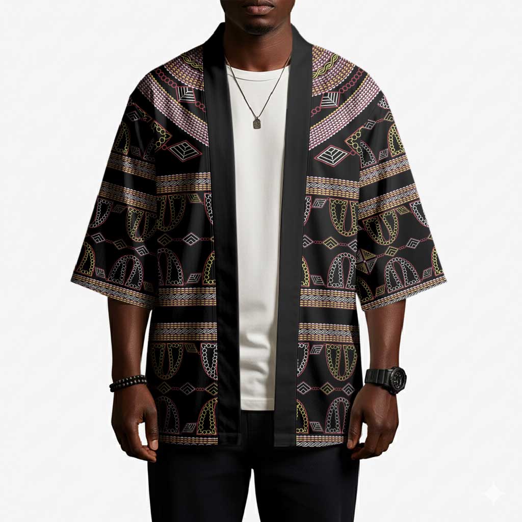 Cameroon Kimono Toghu Pattern Heritage