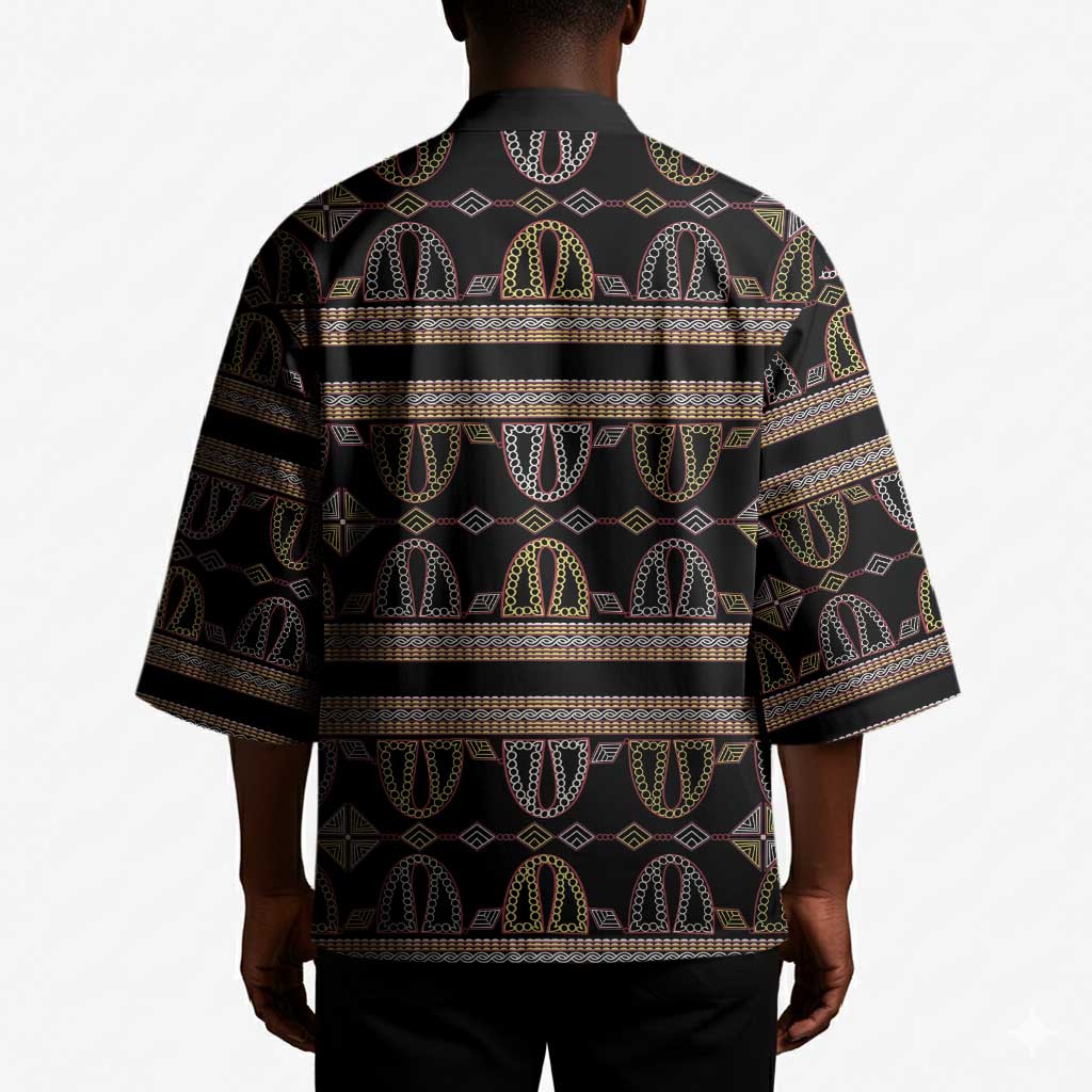 Cameroon Kimono Toghu Pattern Heritage