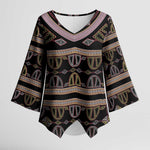 Cameroon Kimono Sleeve Blouse Toghu Pattern Heritage