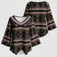Cameroon Kimono Sleeve Blouse Toghu Pattern Heritage