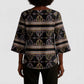 Cameroon Kimono Sleeve Blouse Toghu Pattern Heritage