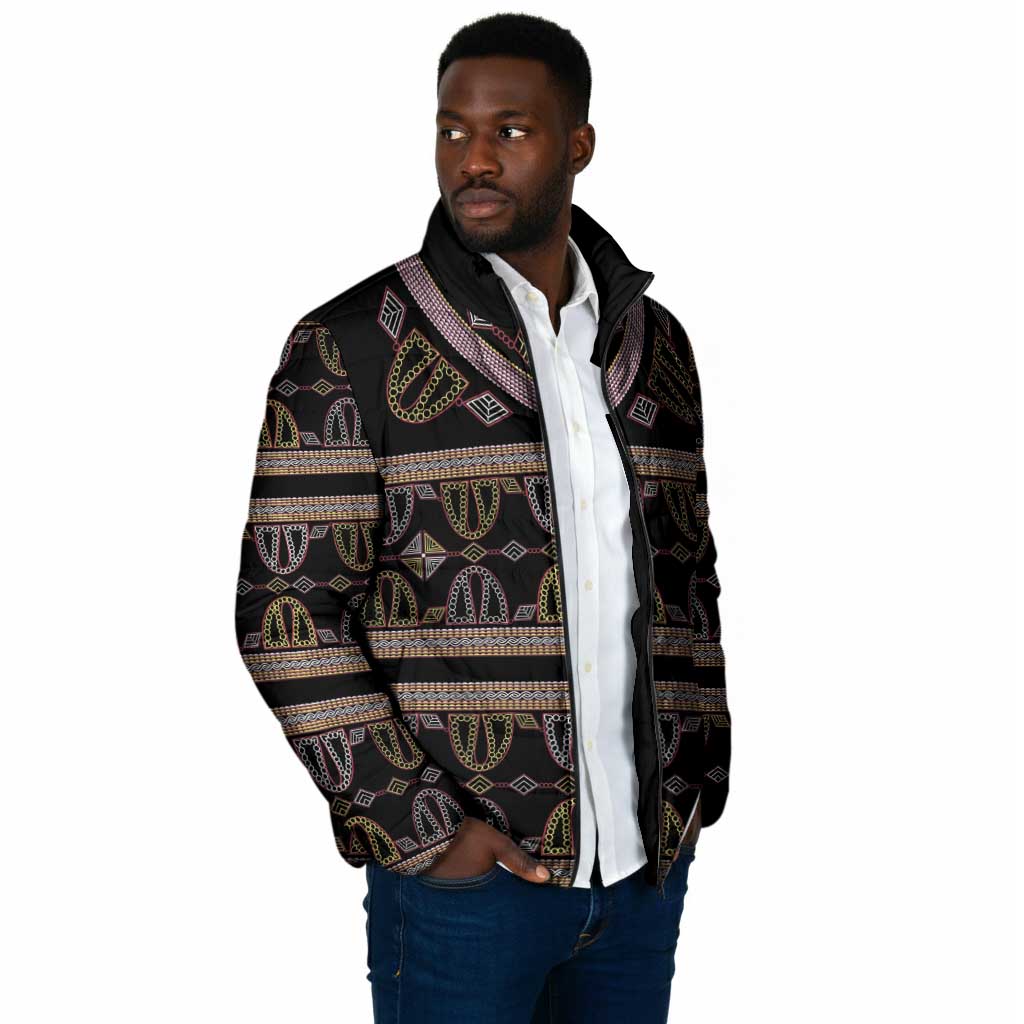Cameroon Padded Jacket Toghu Pattern Heritage