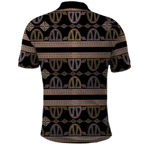 Cameroon Polo Shirt Toghu Pattern Heritage
