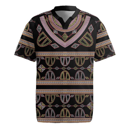 Cameroon Rugby Jersey Toghu Pattern Heritage