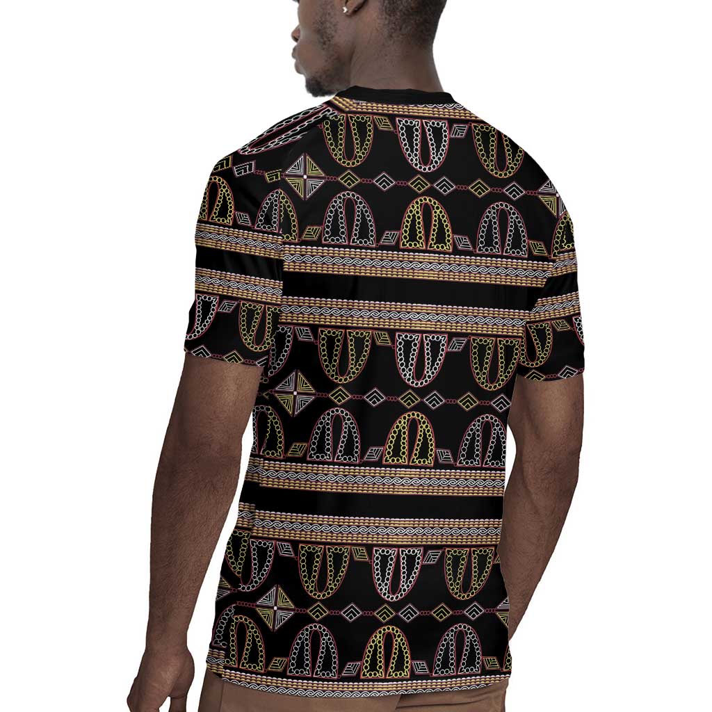 Cameroon Rugby Jersey Toghu Pattern Heritage