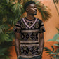Cameroon T shirt Toghu Pattern Heritage