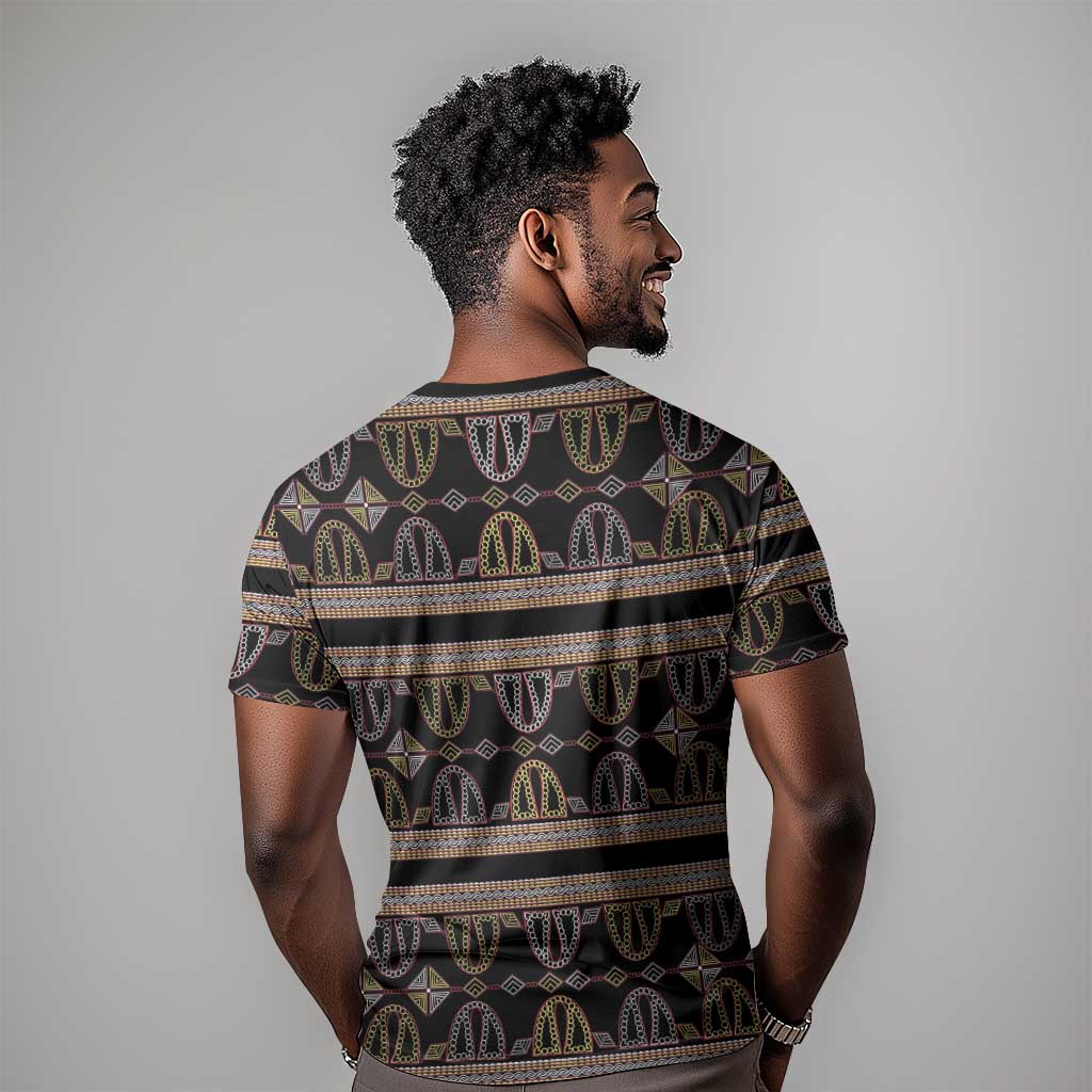 Cameroon T shirt Toghu Pattern Heritage