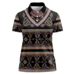 Cameroon Women Polo Shirt Toghu Pattern Heritage