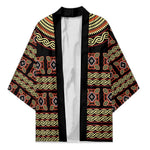 Cameroon Traditional Pattern Kimono Bamenda Royal Toghu