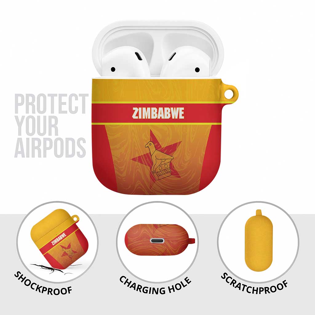 Zimbabwe Cricket AirPods Case Come On Chevrons