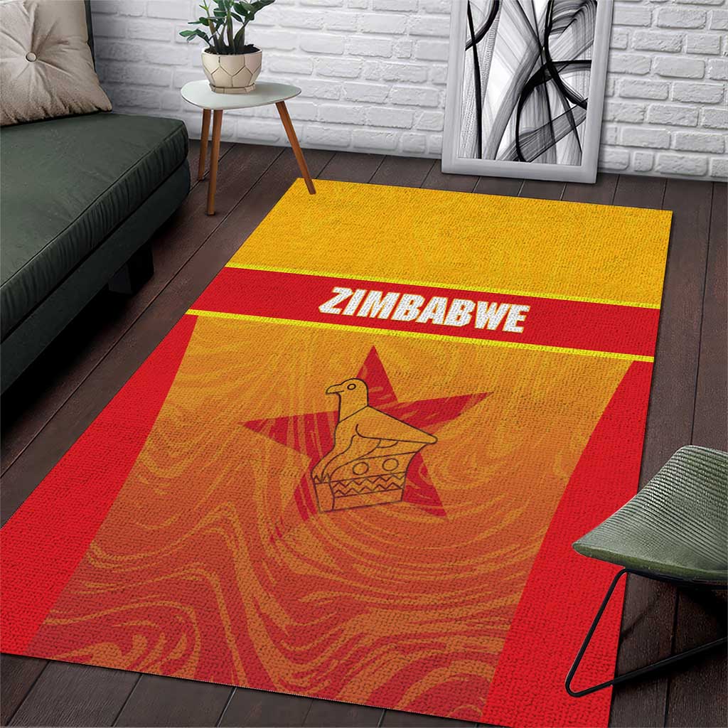 Zimbabwe Cricket Area Rug Come On Chevrons