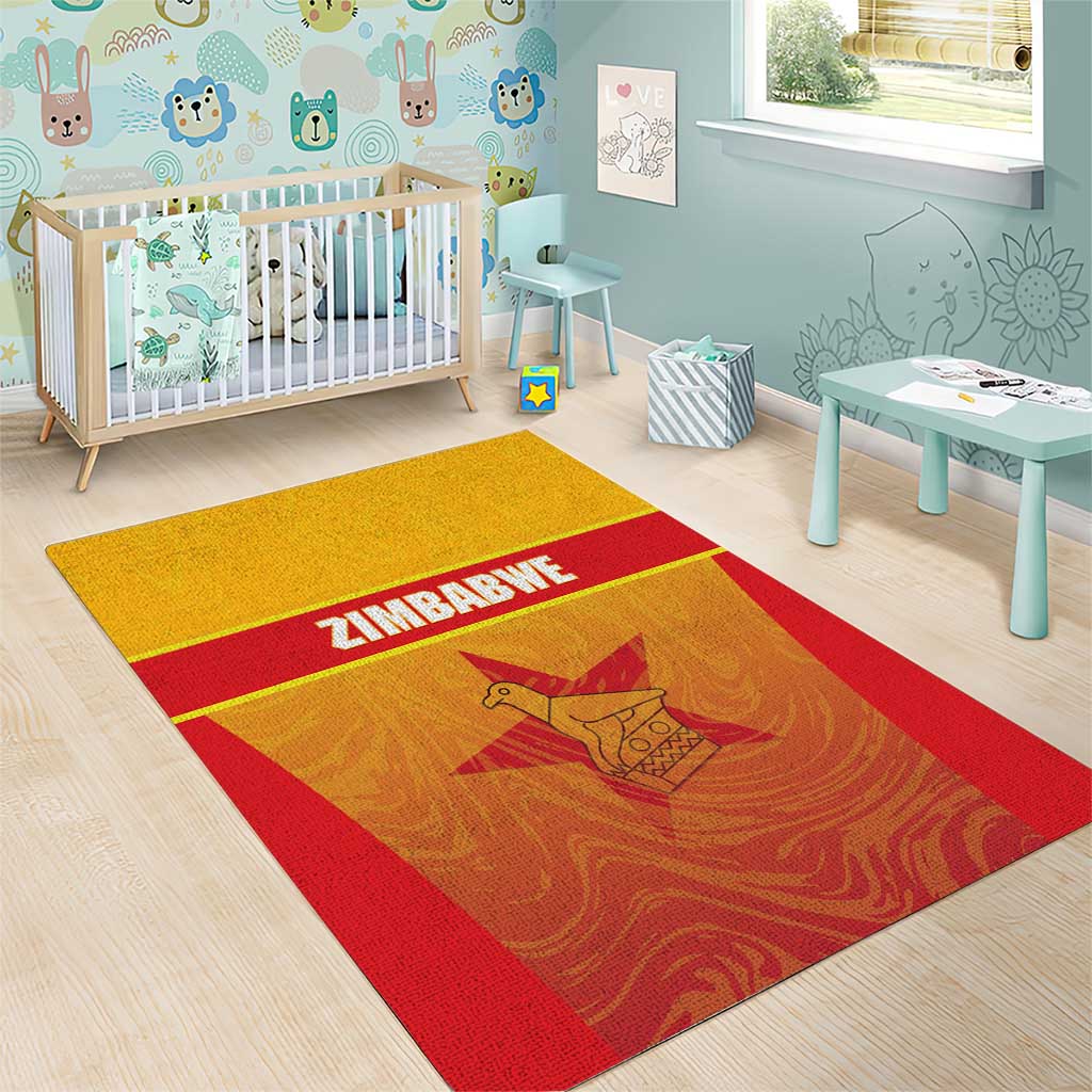 Zimbabwe Cricket Area Rug Come On Chevrons