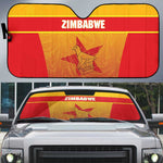 Zimbabwe Cricket Auto Sun Shade Come On Chevrons