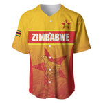 Zimbabwe Cricket Custom Baseball Jersey Come On Chevrons
