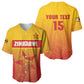 Zimbabwe Cricket Custom Baseball Jersey Come On Chevrons