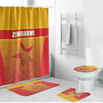 Zimbabwe Cricket Bathroom Set Come On Chevrons