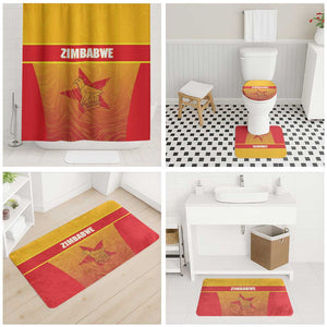 Zimbabwe Cricket Bathroom Set Come On Chevrons