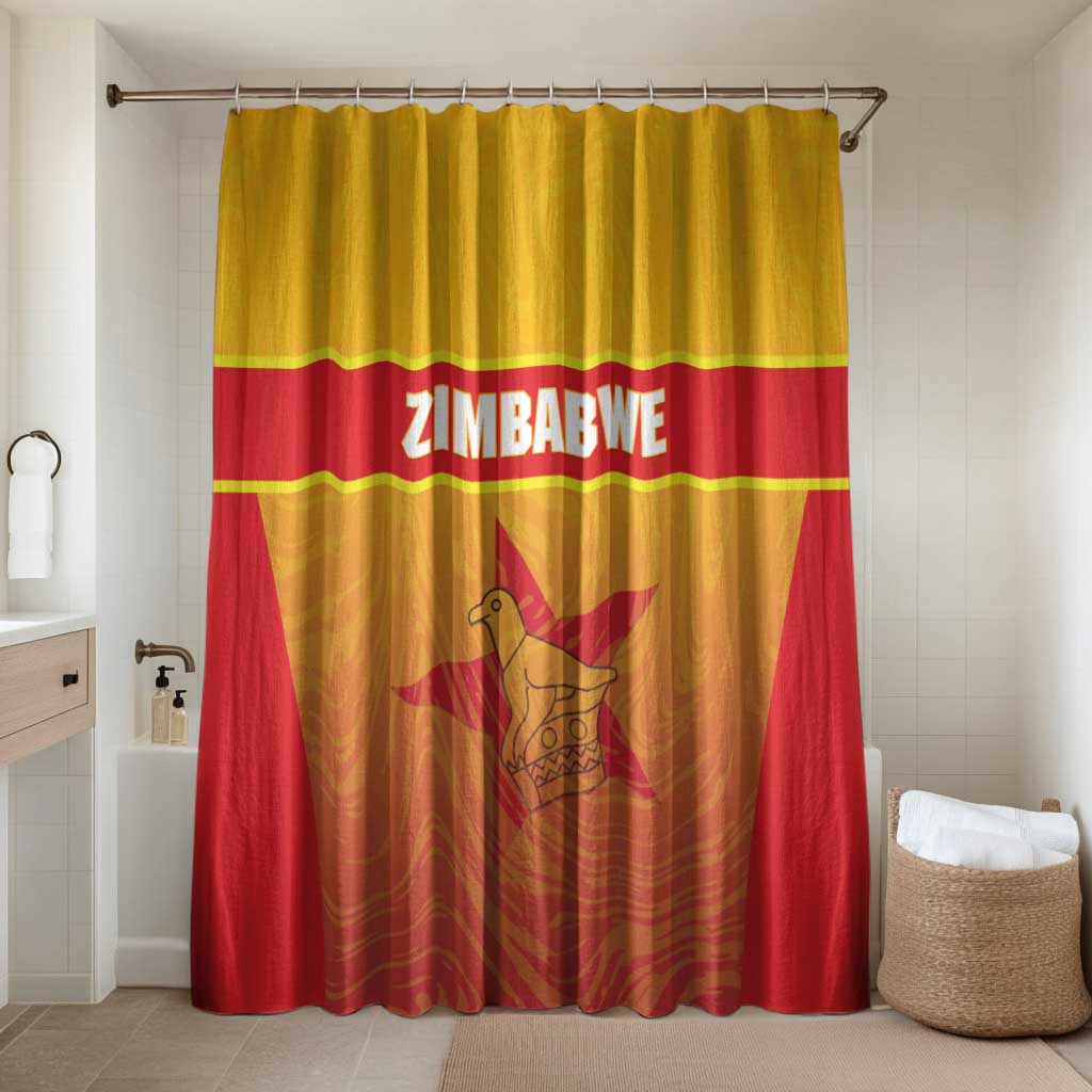 Zimbabwe Cricket Bathroom Set Come On Chevrons