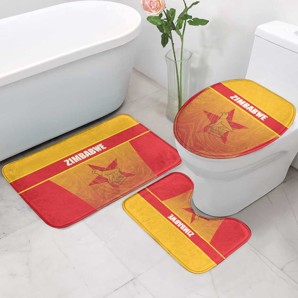 Zimbabwe Cricket Bathroom Set Come On Chevrons