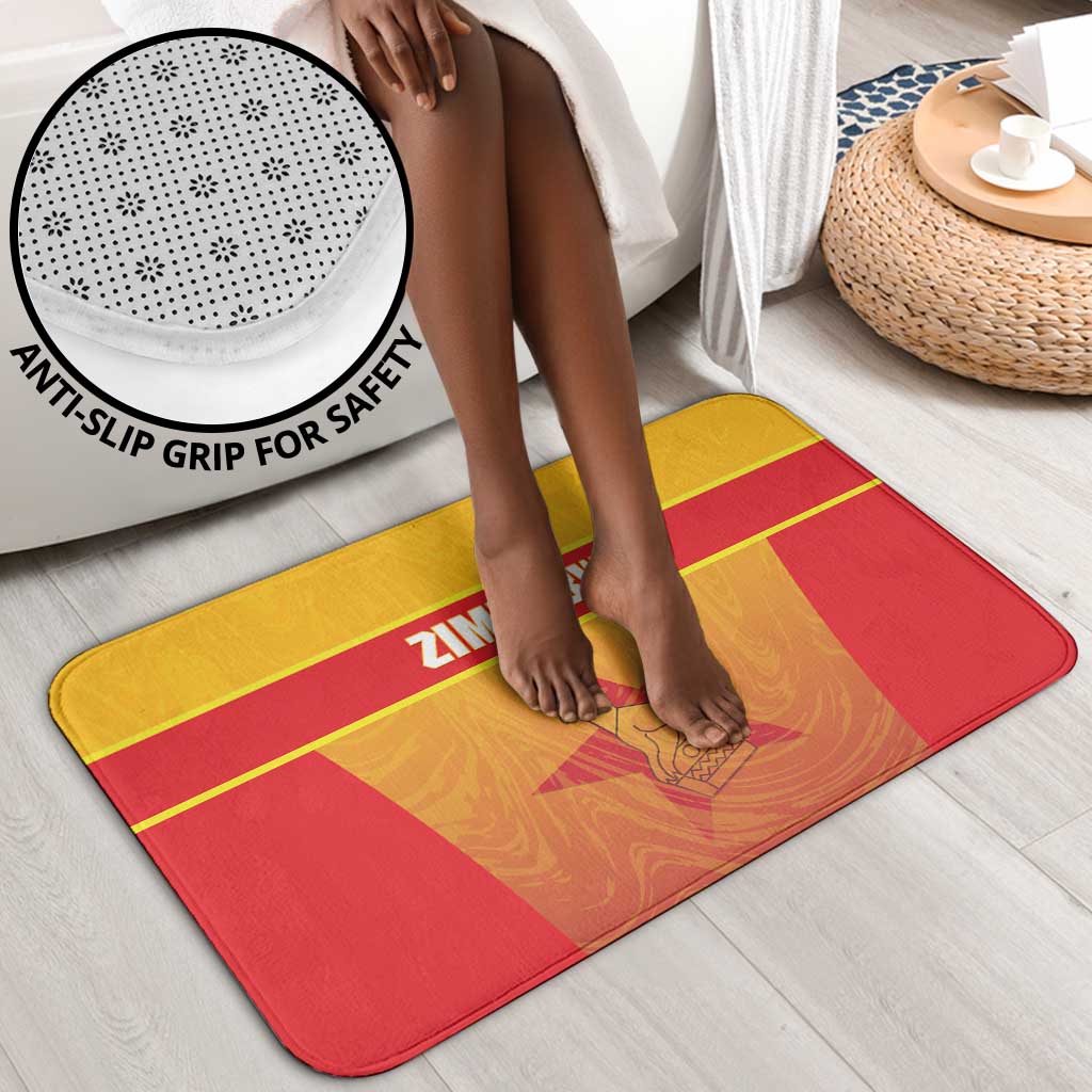 Zimbabwe Cricket Bathroom Set Come On Chevrons
