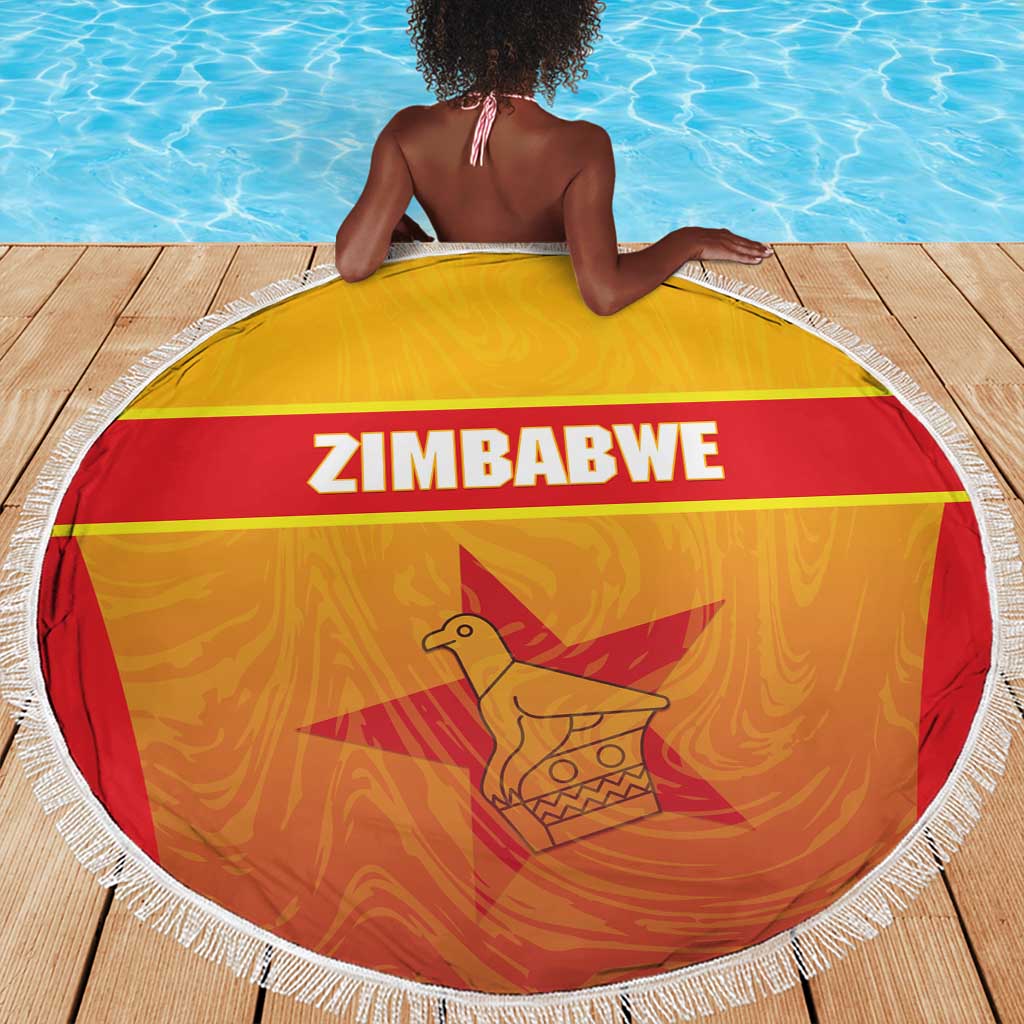 Zimbabwe Cricket Beach Blanket Come On Chevrons