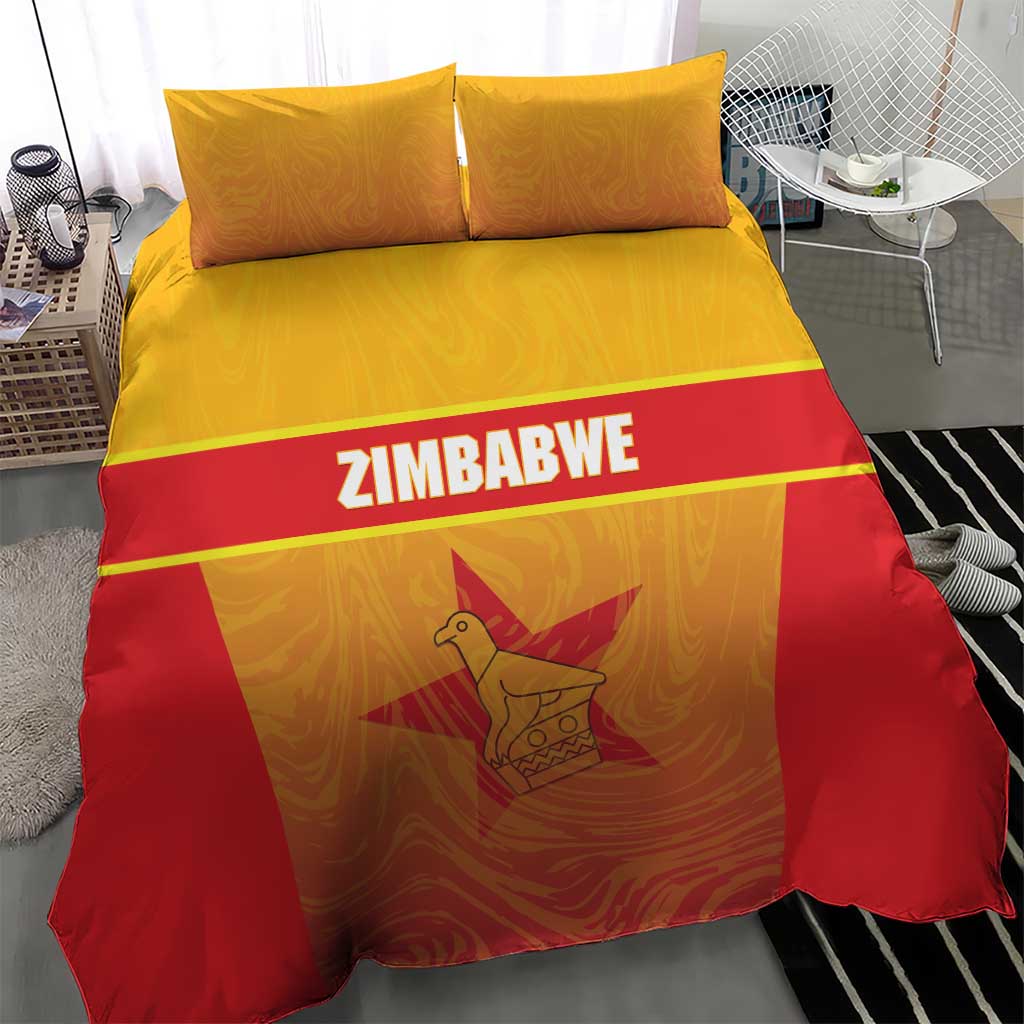 Zimbabwe Cricket Bedding Set Come On Chevrons