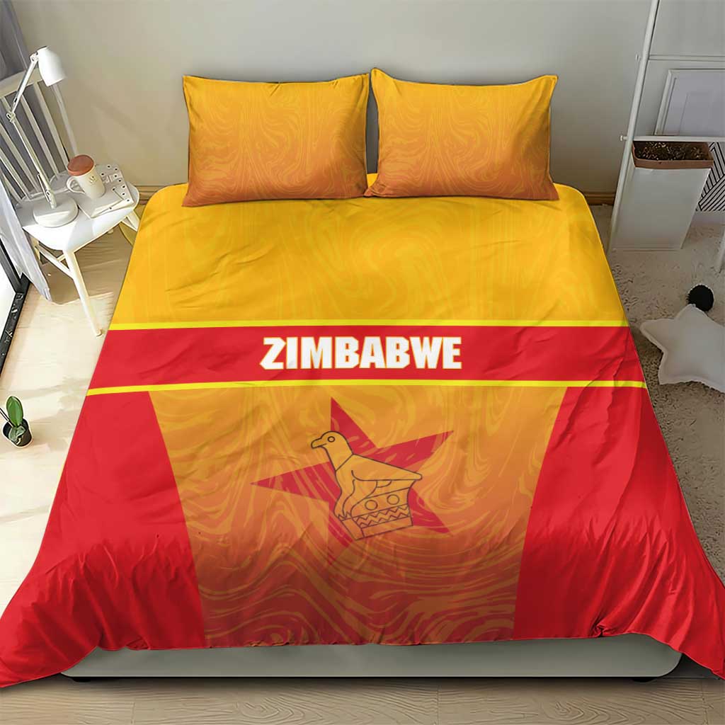 Zimbabwe Cricket Bedding Set Come On Chevrons