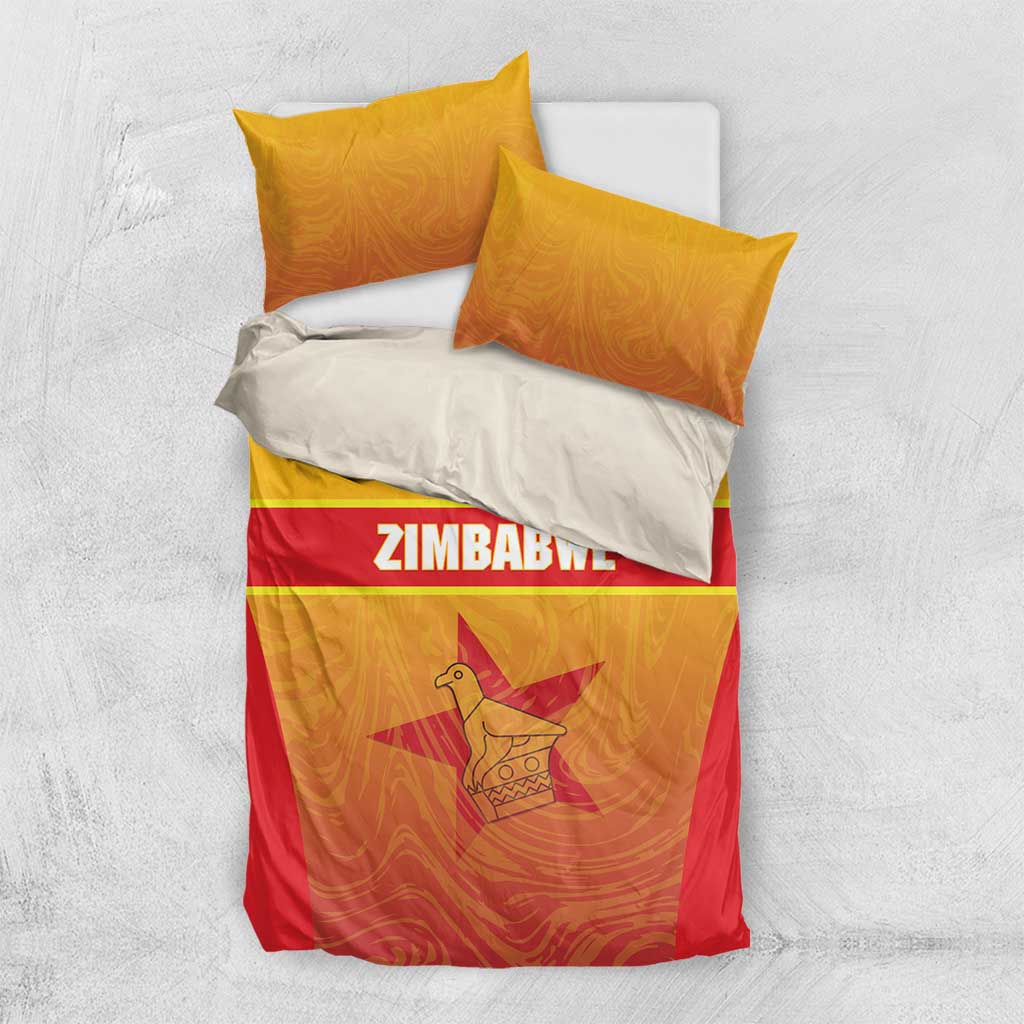 Zimbabwe Cricket Bedding Set Come On Chevrons