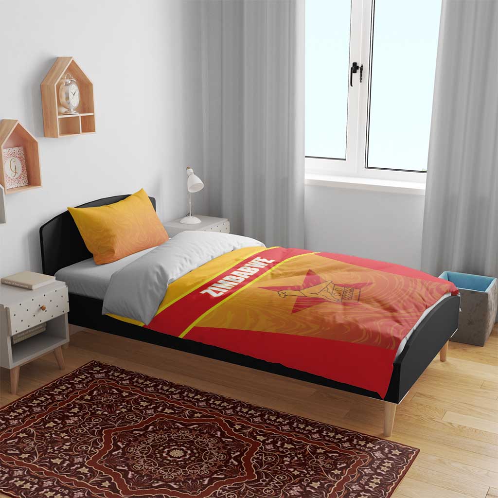 Zimbabwe Cricket Bedding Set Come On Chevrons
