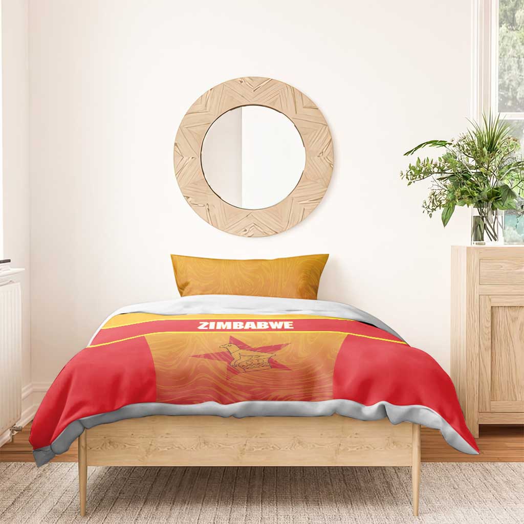 Zimbabwe Cricket Bedding Set Come On Chevrons