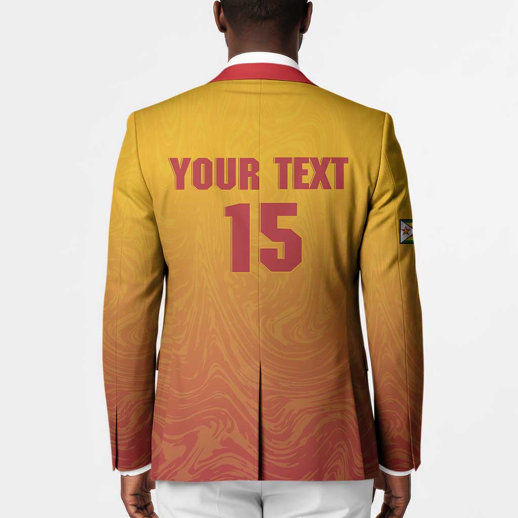 Zimbabwe Cricket Custom Blazer Come On Chevrons