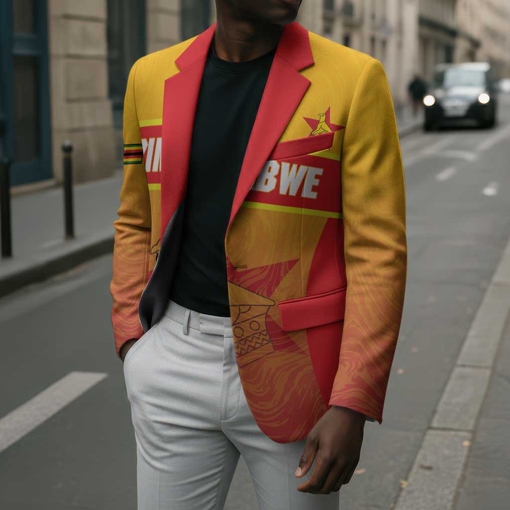 Zimbabwe Cricket Custom Blazer Come On Chevrons