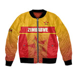 Zimbabwe Cricket Custom Bomber Jacket Come On Chevrons