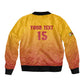 Zimbabwe Cricket Custom Bomber Jacket Come On Chevrons