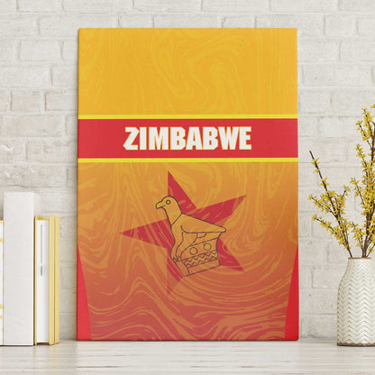 Zimbabwe Cricket Canvas Wall Art Come On Chevrons