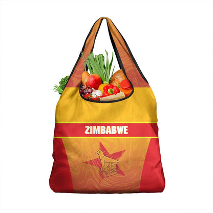Zimbabwe Cricket Grocery Bag Come On Chevrons