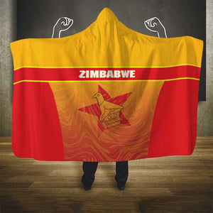 Zimbabwe Cricket Hooded Blanket Come On Chevrons