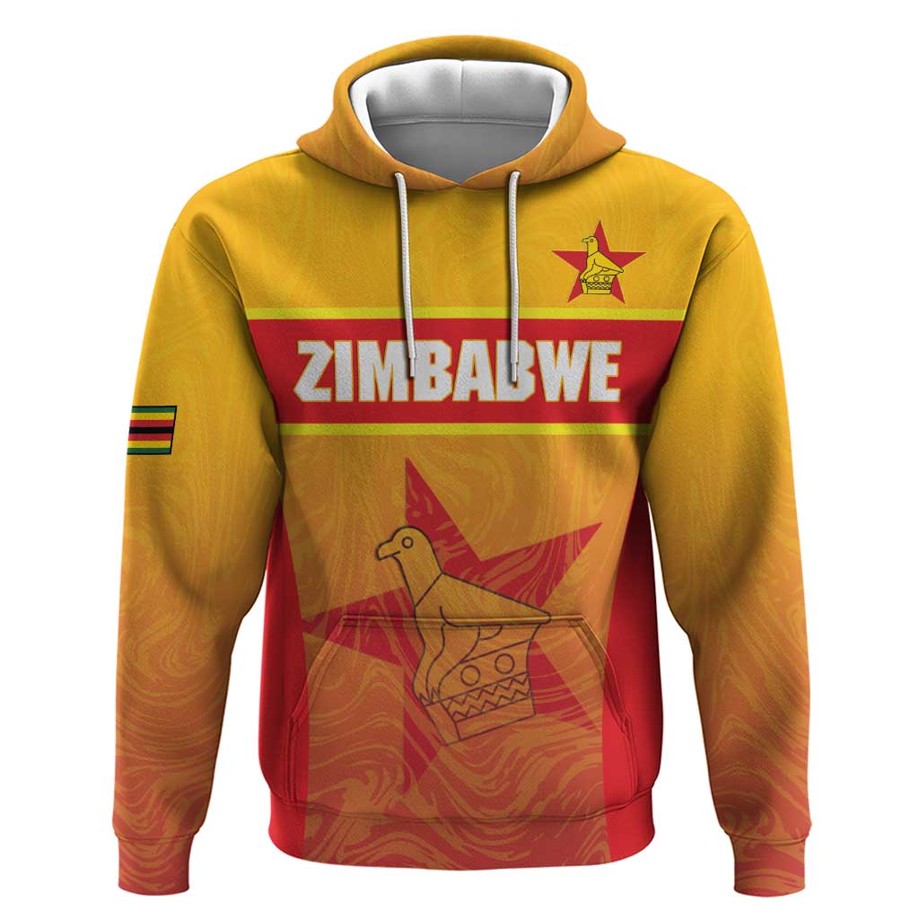 Zimbabwe Cricket Custom Hoodie Come On Chevrons