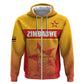 Zimbabwe Cricket Custom Hoodie Come On Chevrons