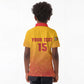 Zimbabwe Cricket Custom Kid Polo Shirt Come On Chevrons