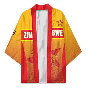 Zimbabwe Cricket Custom Kimono Come On Chevrons