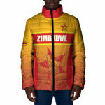 Zimbabwe Cricket Custom Padded Jacket Come On Chevrons
