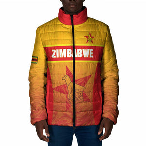 Zimbabwe Cricket Custom Padded Jacket Come On Chevrons