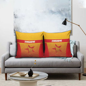 Zimbabwe Cricket Pillow Cover Come On Chevrons