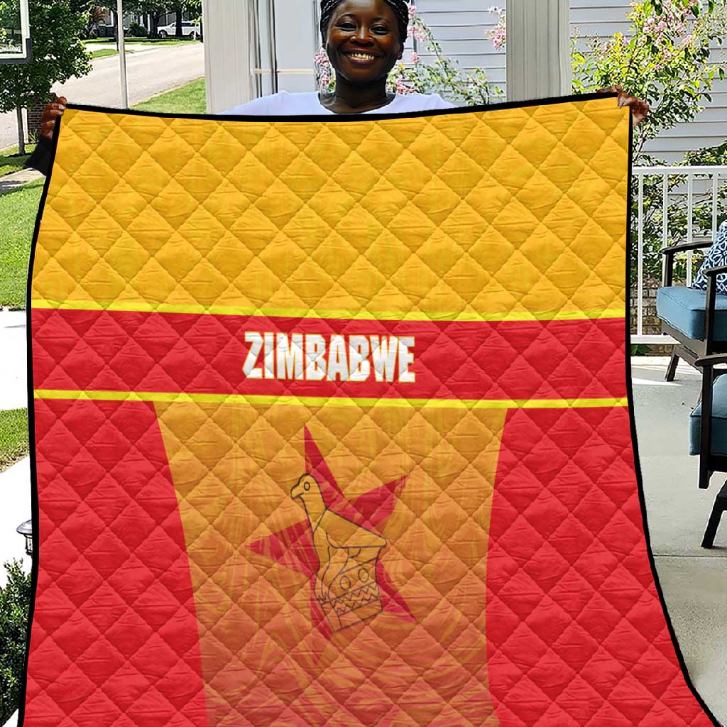 Zimbabwe Cricket Quilt Come On Chevrons