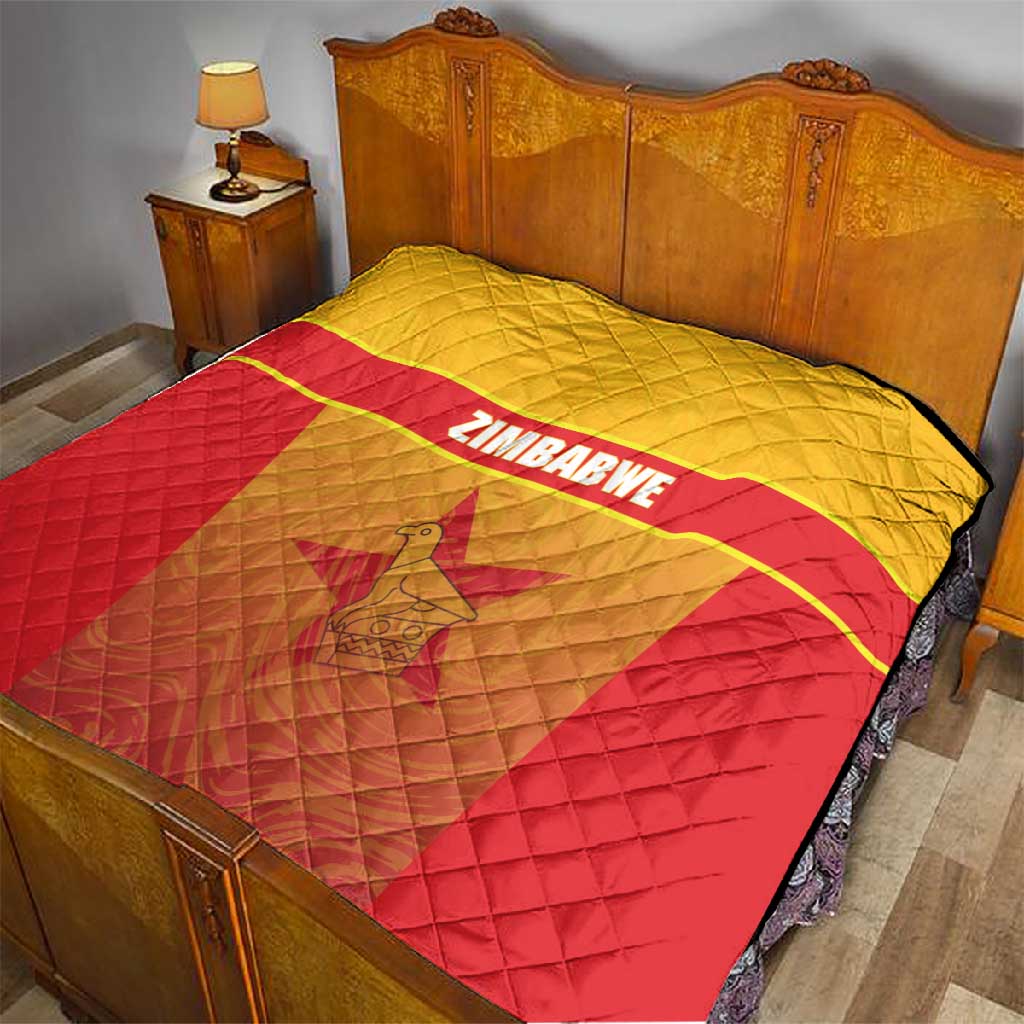 Zimbabwe Cricket Quilt Come On Chevrons