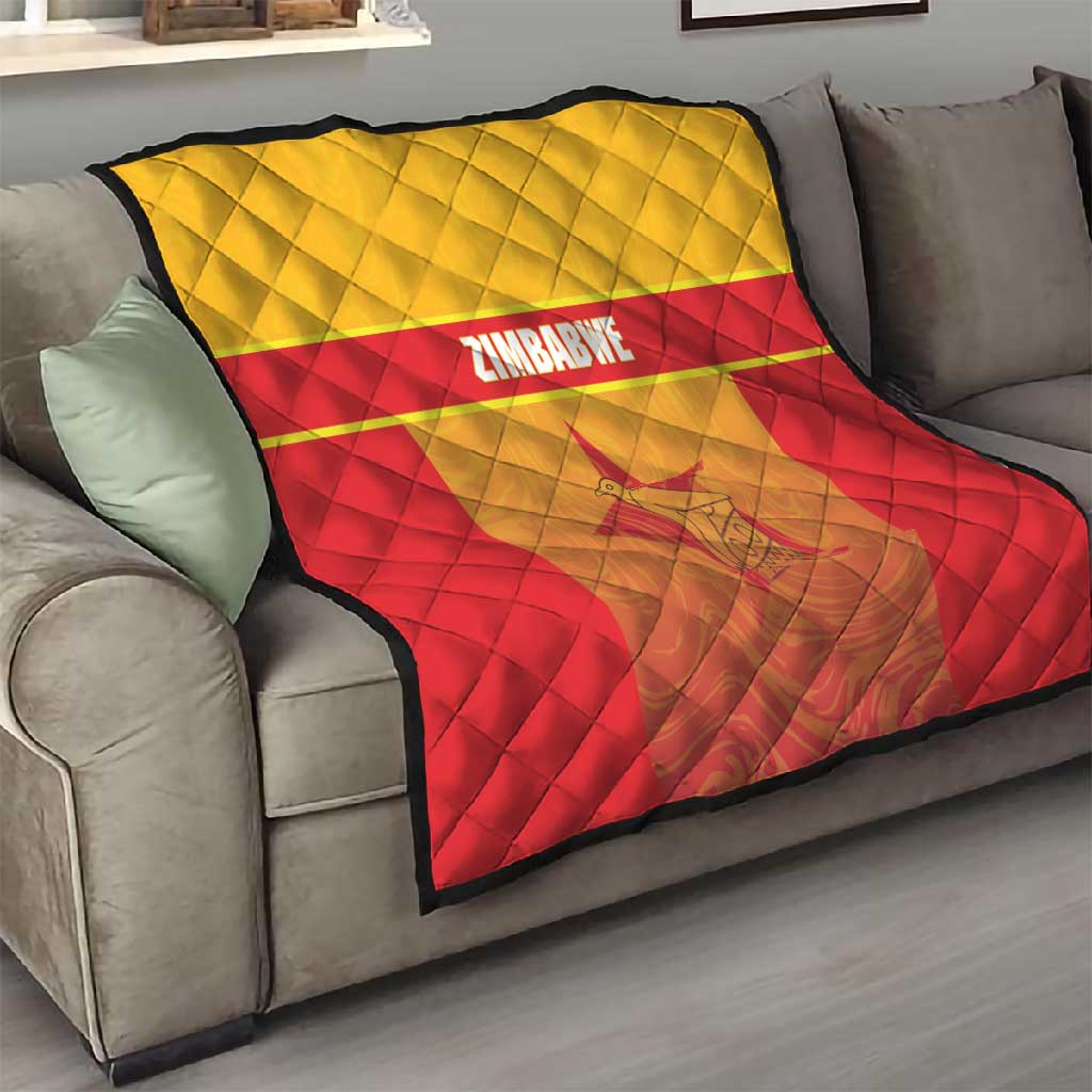 Zimbabwe Cricket Quilt Come On Chevrons