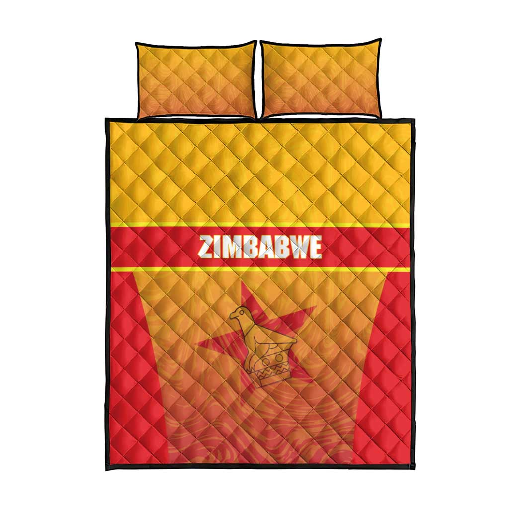 Zimbabwe Cricket Quilt Bed Set Come On Chevrons
