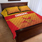 Zimbabwe Cricket Quilt Bed Set Come On Chevrons