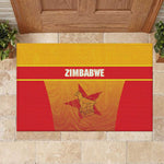 Zimbabwe Cricket Rubber Doormat Come On Chevrons